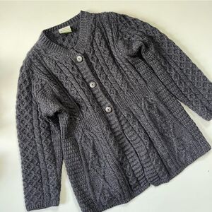 Shannon Woolen Mills Made in Ireland 100% Merino Wool Large